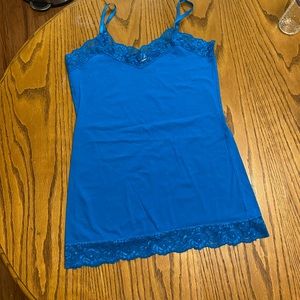 Blue & White Cami - No Boundaries